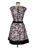 Xhilaration Floral Black Cocktail Dress Size M - photo 2