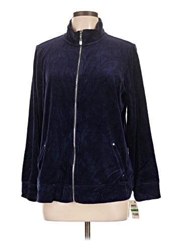Karen Scott Sport Track Jacket (view 1)