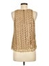 Sunday in Brooklyn 100% Polyester Gold Tank Top Size M - photo 2