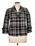 Talbots Plaid Black Blazer Size 14 - photo 1