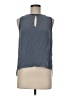 Theory 100% Silk Gray Sleeveless Silk Top Size M - photo 1