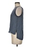 Theory 100% Silk Gray Sleeveless Silk Top Size M - photo 5