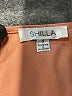 Shilla Orange Short Sleeve Blouse Size S - photo 7