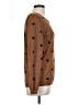 Absolutely Creative Worldwide Polka Dots Brown Pullover Sweater Size L - photo 4