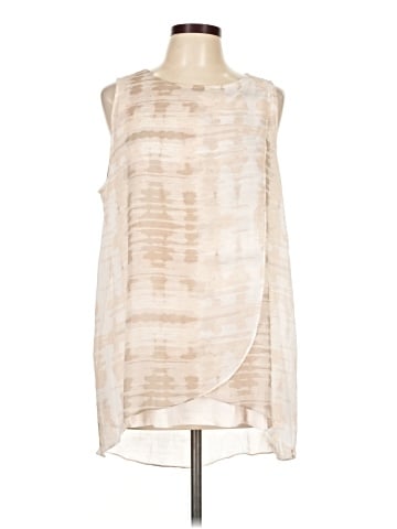 H By Halston Sleeveless Blouse (view 1)