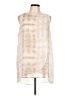 H By Halston 100% Polyester Ivory Sleeveless Blouse Size L - photo 1