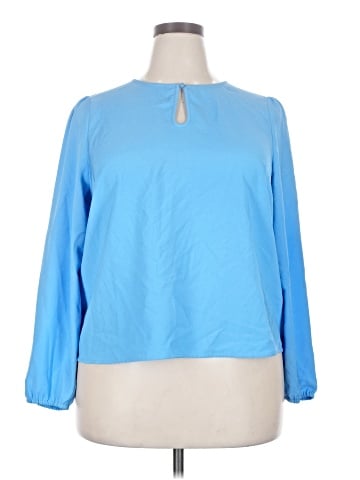 J.Crew Factory Store 3/4 Sleeve T-Shirt (view 1)