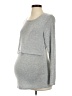 Bearsland Gray Long Sleeve Top Size S - photo 1