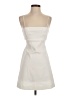 Zara Solid Ivory Cocktail Dress Size XS - photo 1