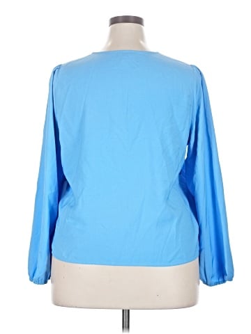 J.Crew Factory Store 3/4 Sleeve T-Shirt (view 2)
