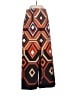 Zara Argyle Orange Casual Pants Size S - photo 1