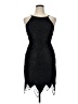 Missguided 100% Polyester Black Cocktail Dress Size 16 - photo 1