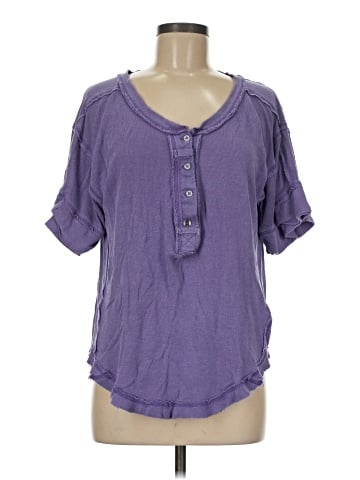 We the Free Short Sleeve Henley (view 1)