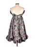 Anna Sui 100% Polyester Tropical Gray Cocktail Dress Size 6 - photo 2