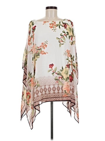 JM Collection 3/4 Sleeve Blouse (view 1)