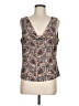 Soprano Brown Sleeveless Blouse Size M (estimated) - photo 1