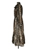 Zara 100% Polyester Animal Print Brown Casual Dress Size S - photo 5