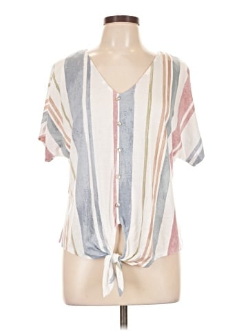 Truself Short Sleeve Blouse (view 1)