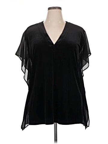 MICHAEL Michael Kors Short Sleeve Blouse (view 1)