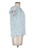 Rails 100% Lyocell Blue Short Sleeve Blouse Size M - photo 4