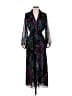 Zara 100% Polyester Paisley Black Cocktail Dress Size XS - photo 1