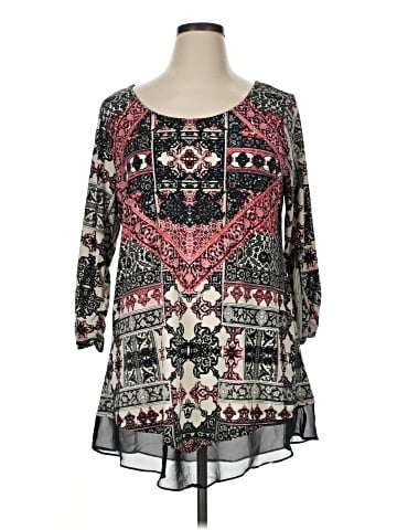 Style&Co 3/4 Sleeve Blouse (view 1)