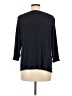 Chico's 100% Pima Cotton Blue Sweatshirt Size M - photo 2