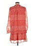 Ann Taylor LOFT 100% Polyester Red Casual Dress Size M - photo 2