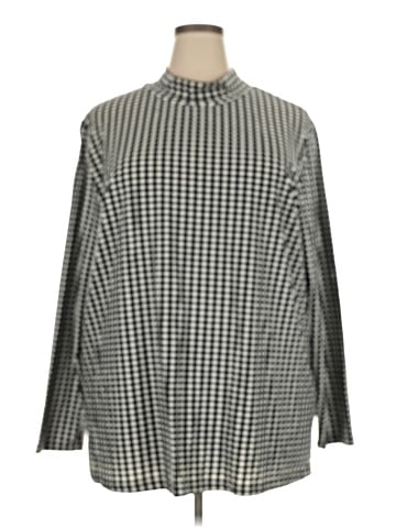 Woman Within Long Sleeve Top (view 1)
