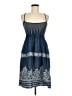 Max Studio Paisley Blue Casual Dress Size M - photo 1