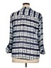 a.n.a. A New Approach 100% Polyester Blue 3/4 Sleeve Blouse Size XL - photo 2