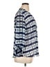 a.n.a. A New Approach 100% Polyester Blue 3/4 Sleeve Blouse Size XL - photo 4