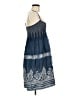 Max Studio Paisley Blue Casual Dress Size M - photo 4