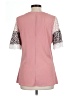 Unbranded Pink Short Sleeve Top Size L - photo 2