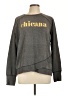 Daisy Fuentes Gray Sweatshirt Size L - photo 1