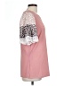 Unbranded Pink Short Sleeve Top Size L - photo 4