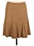 J.Crew Solid Tan Casual Skirt Size M - photo 1