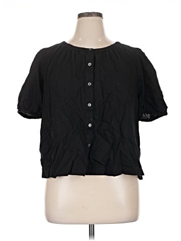Ann Taylor LOFT Short Sleeve Blouse (view 1)