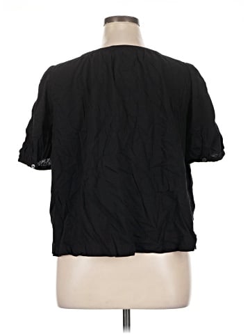 Ann Taylor LOFT Short Sleeve Blouse (view 2)