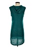 Merona Teal Casual Dress Size S - photo 2