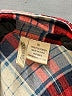 Passport 100% Polyester Plaid Red Long Sleeve Blouse Size XL - photo 7