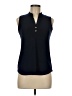 Carol Rose Blue Sleeveless Blouse Size M - photo 1