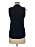 Carol Rose Blue Sleeveless Blouse Size M - photo 2