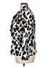 Unbranded Animal Print Silver Long Sleeve Blouse Size XL - photo 5