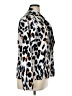 Unbranded Animal Print Silver Long Sleeve Blouse Size XL - photo 4