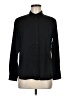 Uniqlo Solid Black Long Sleeve Blouse Size M - photo 1