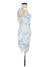 Missguided 100% Polyester Tie-dye Blue Cocktail Dress Size 0 - photo 4