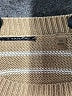 T Tahari Stripes Tan Pullover Sweater Size L - photo 7
