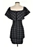 Lulus Plaid Gray Casual Dress Size XS - photo 2
