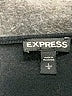 Express 100% Rayon Black Cocktail Dress Size L - photo 7